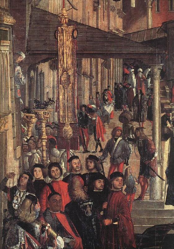 CARPACCIO, Vittore The Healing of the Madman (detail) fdg oil painting image